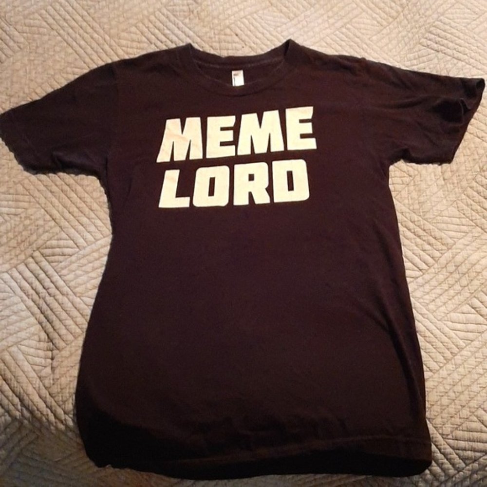 American Apparel  MEME LORD T-shirt